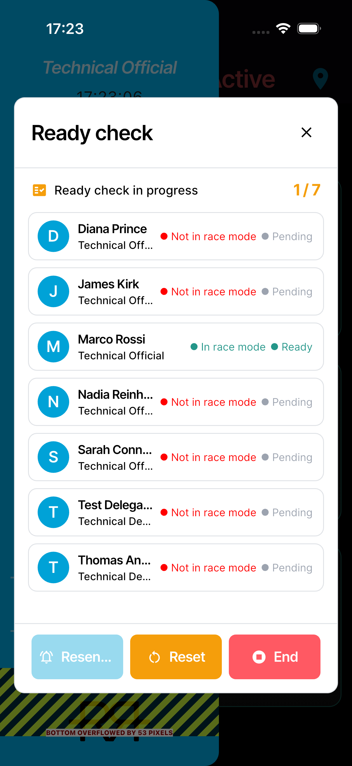 Ready check in progress with confirmations